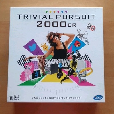 Trivial Pursuit 2000er Edition Hasbro Gaming Brettspiel UNGESPIELT