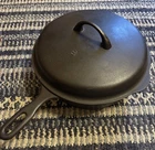 Vintage Griswold Iron Mountain Cast Iron #8 Chicken Pan Fryer Skillet -Excellent