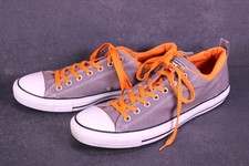 Converse All Star Dual Collar OX Chucks HI Sneaker Gr. 46,5 grau orange BC1747