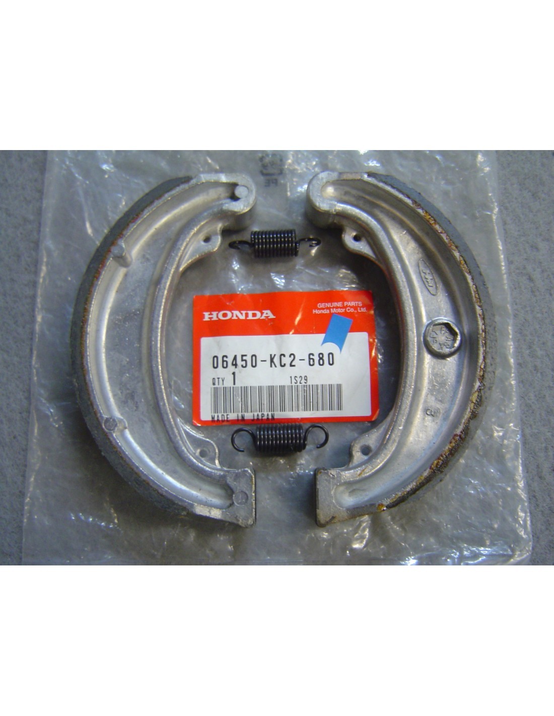 Mâchoires frein D140x25 pour moto Honda CM125C et XL250, pièce 06450-KC2-680
