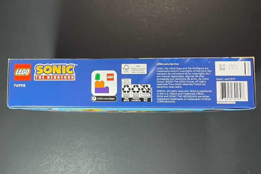 LEGO Sonic The Hedgehog Set 76998 [ Knuckles and the Master