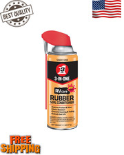 3-IN-ONE RVcare Rubber Seal Conditioner   11 oz Smart Straw, Protects  Lubricat