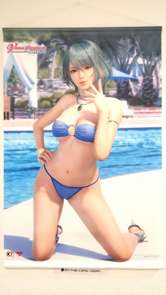 Venus Vacation PRISM たまき B2タペストリー Tapestry Wall scroll] Tamaki Venus Vacation PRISM DEAD OR ALIVE B2