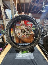 Kawasaki Kx125 Front Wheel Rim Tire Rotor Axle 21 Shinko 80100-21