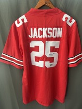 Bo Jackson Signed Ohio State Football Jersey AUTO BAS Beckett Sz XL