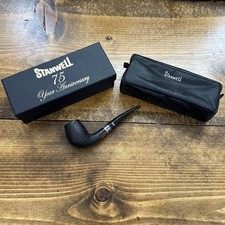 Stanwell Model 139 75 Year Anniversary Never Smoked Leather Pouch 073/150 Pipe