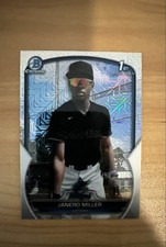 2023 Bowman Chrome - Prospects Janero Miller #BCP-184 Mojo Refractor (RC)