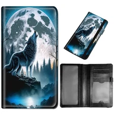 Checkbook Cover - Premium Leather Standard Duplicate Register Check Card Book...