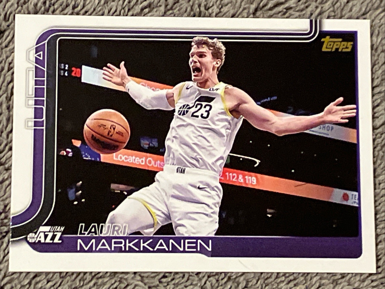 2025-26 Topps GOLDEN MIRROR #129 Lauri Markkanen - Utah Jazz