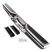 Rear Bumper Chrome Steel For Dodge Dakota 1997-2004 190-01751a Bolt-on