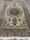 AN AWESOME  SIGND NAEEIN HAND WOVEN RUG — photo 8