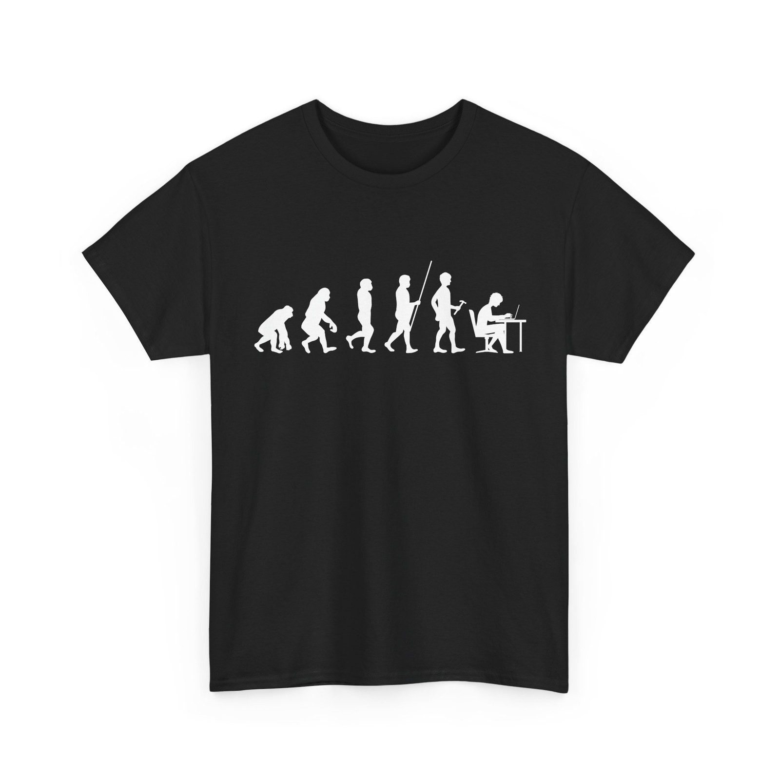 Coder Evolution T-Shirt, Programmer Computer Engineer Funny Women Men Shirt