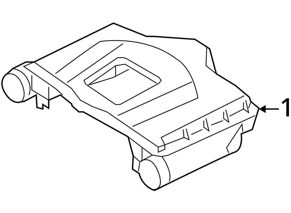 Air Cleaner 204 Type Sedan C250 AWD Fits 08-12 MERCEDES C-CLASS 2312388 - Image 4 of 4