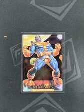 2024 Marvel Masterpieces 92 Platinum Clear Cut #83 THANOS