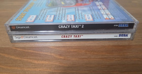 Crazy Taxi 1 and 2 for Sega Dreamcast Complete and in Mint conditions SEE PICS
