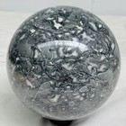 Natural Picasso Jasper Sphere Black Gray Crystal Ball Healing 3300G (7.27LB) — photo 3