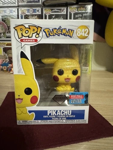 Funko Pop! 842 Pokémon Diamond Pikachu NYCC Exclusive