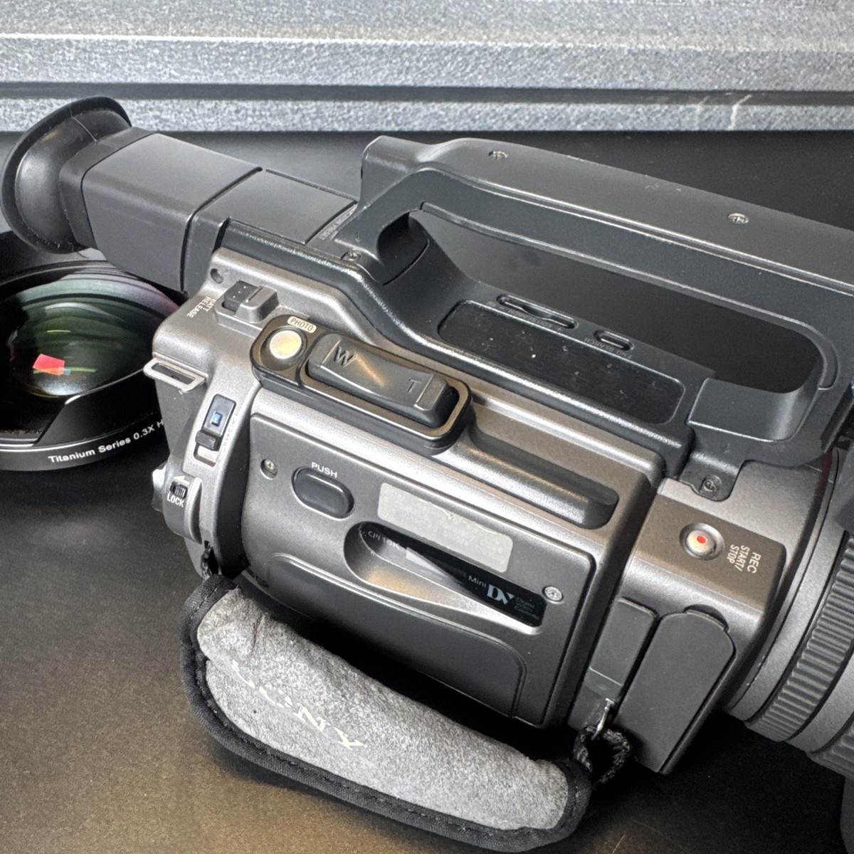 Sony DSR—PD150 Handycam TESTED W/ Battery & Fisheye Lens Mount | eBay