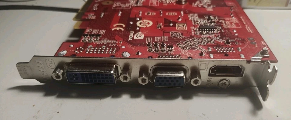 MSI NForce 9400 GT PCI-E N9400GT-MD1G 1GB VGA DVI HDMI Video Card - Image 3 of 3