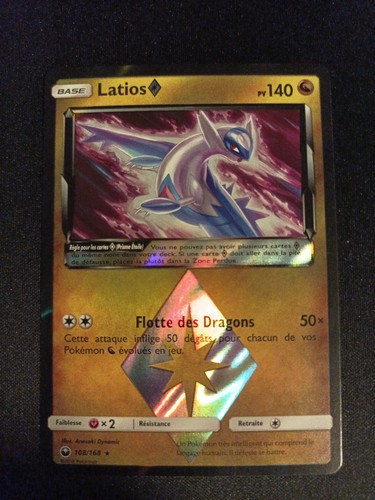 Carte Pokémon Latios 108/168 Tempête Céleste