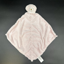 Pink Sleeping Teddy Bear ANGEL DEAR Lovey Security Blanket