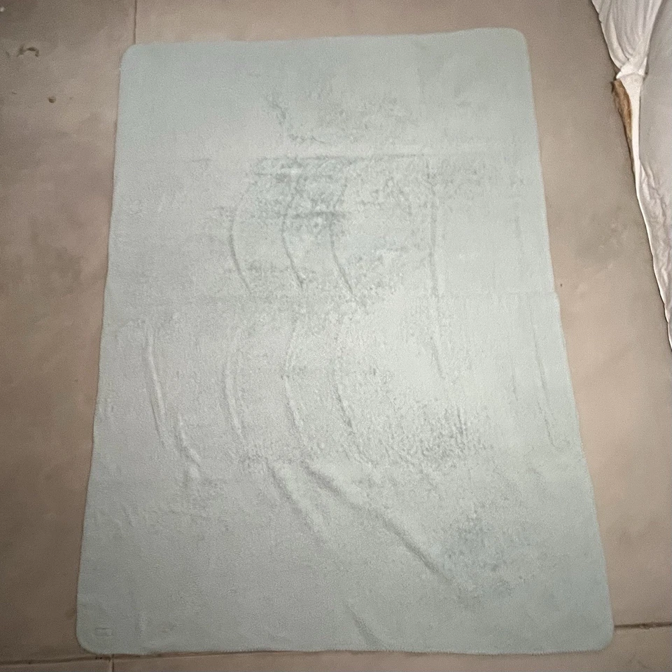 Pendleton Legend Lake Aqua Sherpa Fleece Blanket Twin XL 90”x67” Aztec Throw - Image 4 of 4