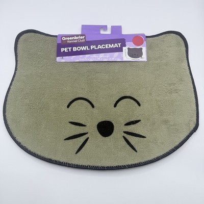 Pet Food & Water Bowl Placemat   Non-Slip | Easy Clean | Protects Floors