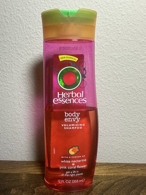 Herbal Essences Body Envy Volumizing Shampoo Nectarine & Pink Coral Flower 12 Oz