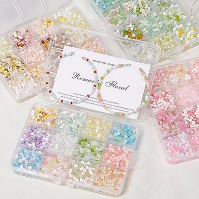 Sommer Eis Soda Farbe Glas Reisperlen Gemischte Farben Zum Selbermachen Handarbeit Halskette _wo