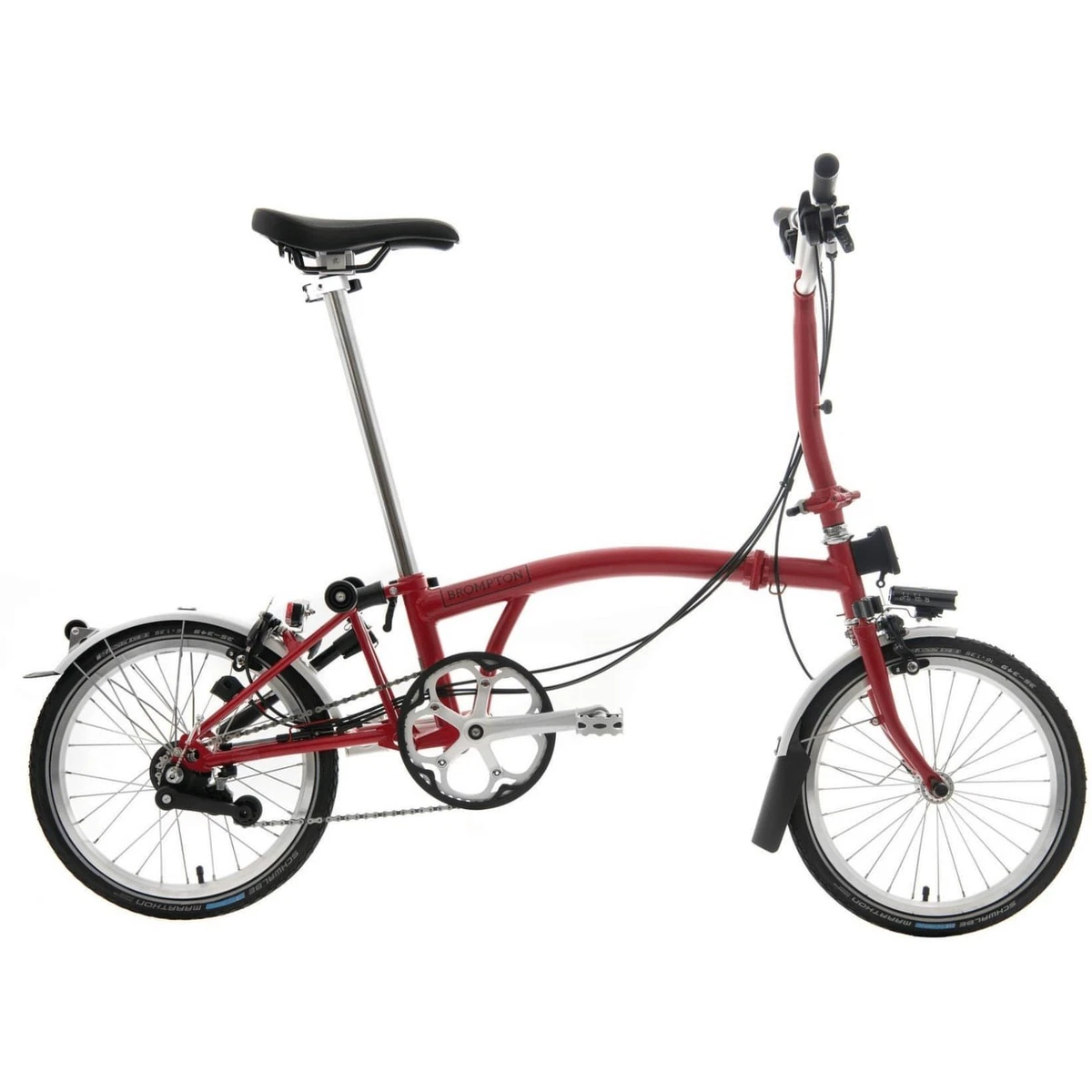 Brompton C Line H6L Folding Bike House Red eBay