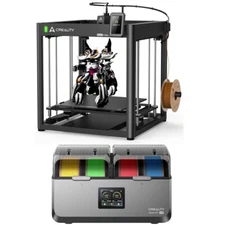 Creality Ender-5 Max 3D Printer 700mm/s & SpacePi X4 4 Spools Filament Dryer Box