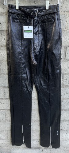 Garbage Marta Goldschmied GWEN High Waisted Skinny Wax Black Denim Jeans Buckle - Picture 2 of 22