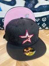 New Era X Capsule Sakura Koi Fish Hat Houston Astros Pink UV 7 1/2 Sold Out