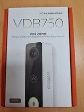 Alarm.com VDB750 Video Doorbell - White (ADC-VDB750) New - Sealed