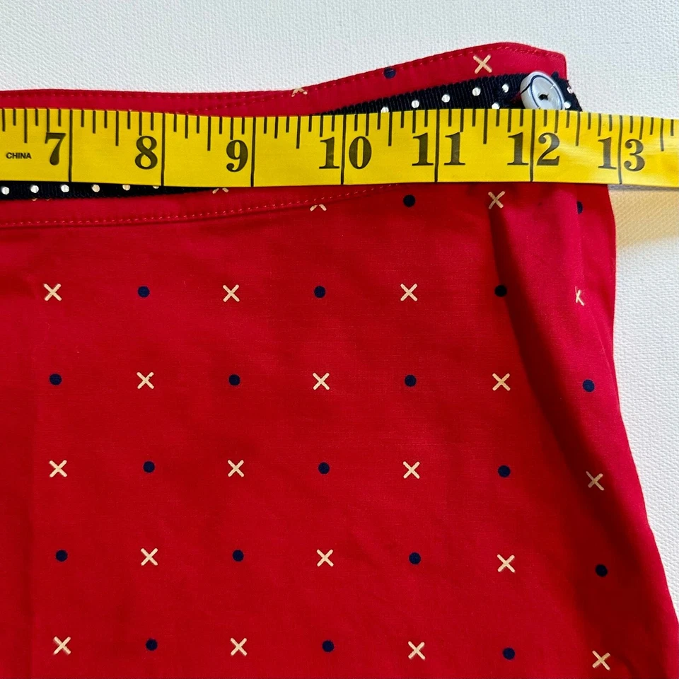 Новый без ЯРЛЫКОВ Brooks Brothers опрятный красный мини юбка девочек 12 - Изображение 4 из 4