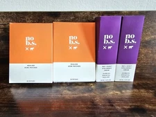2 No B.S. Day + Night Hyaluronic Cream 2 oz Jojoba Apricot oil, 2 Healing Patche