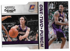 2010-11 Contenders Patches One-Two Punch Die Cuts Gold #25 Steve Nash Frye /99