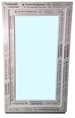 Kunststofffenster Fenster Salamander, 60x120 cm bxh, weiß