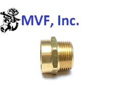 Garden Hose Fitting 34 Female Ght X 1 Male Npt Pipe Brass Hex Body 2415518 Garden Hose Fitting 34 Female Ght X 1 Male Npt Pipe Brass Hex Body 2415518