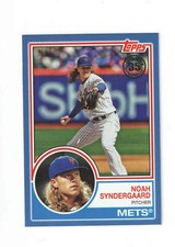 2018 Topps Series 1 Blue 1983 Topps Noah Syndergaard #83-6
