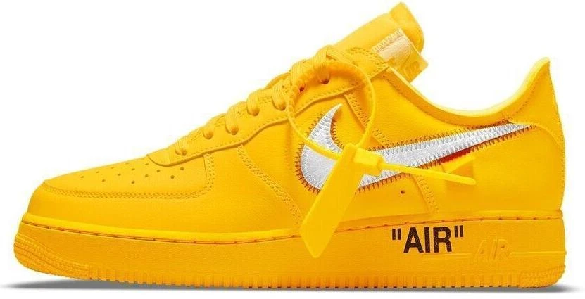 Nike Air Force 1 Low x OFF-WHITE Lemonade 2021 for Sale