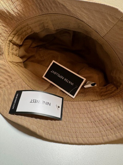 Nine West Water Repellant Hat TAN | eBay display picture 1