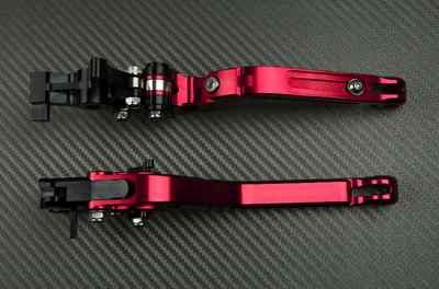Leviers Flip-up MV Agusta Brutale 675 - Rouge - Neufs - Repliables
