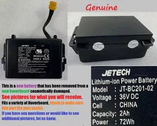 JETECH Li-ion Battery  36V  JT-BC201-02  2Ah  72Wh  🔴ORIGINAL