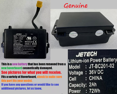 #ad JETECH Li ion Battery 36V JT BC201 02 2Ah 72Wh 🔴ORIGINAL $79.94