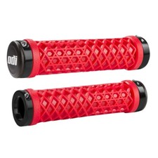 ODI Flangeless Lock on Grips Red