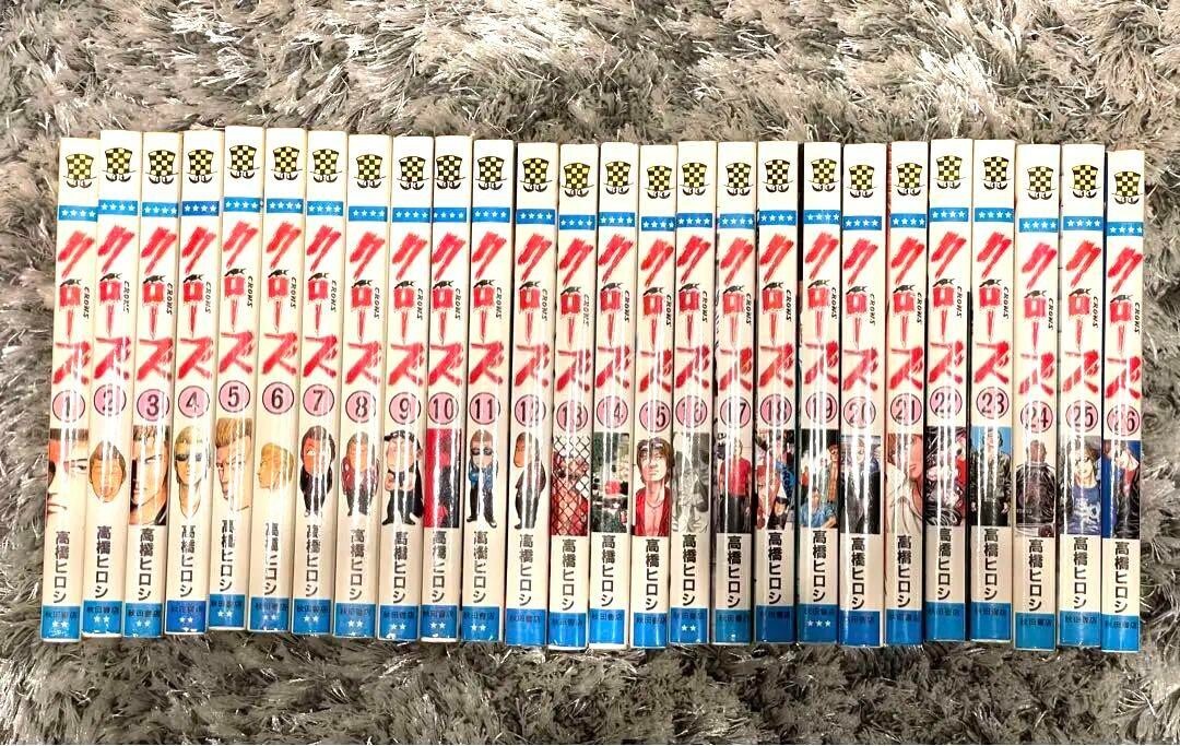 Crows Vol. 1-26 Complete Full Set Japanese Language Manga