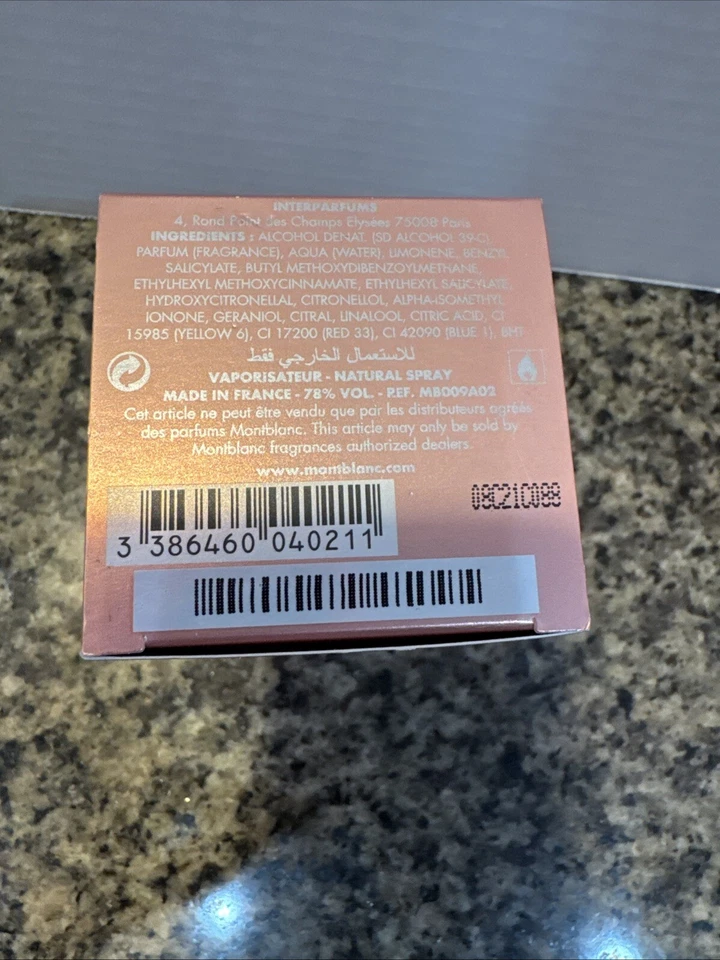 Mont Blanc LEGEND Pour Femme 1,7 fl oz eau de toilette spray edición especial nuevo en caja Foto 3 de 3