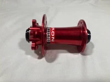 Novatec D791SB-15 (100x15mm) Red 32 Hole Front MTB/Road Hub Disc