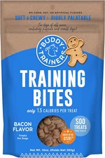 Training Bites Natural Dog Treats Buddy Biscuits Trainers 10 Oz Bacon Flavor. Tr